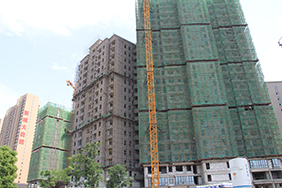 金泰国际5月工程进度：30#楼建至15层