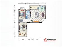 新天地花园2室2厅1卫阳台 105.14㎡