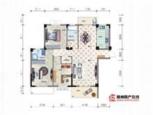 新天地花园3室2厅2卫阳台 137㎡